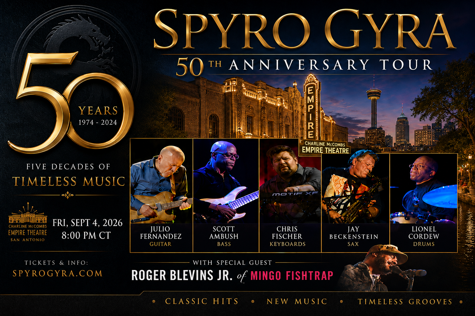 Spyro Gyra 50th Anniversary Tour